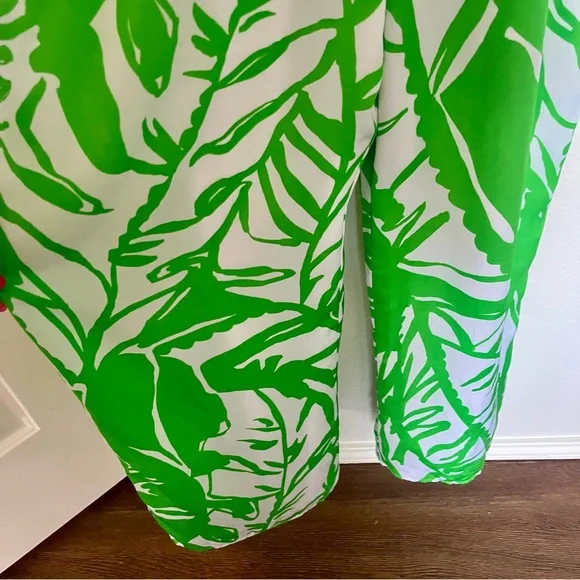 Lilly Pulitzer for Target Women's Green and White Jumpsuit Size Small - Picture 9 of 16